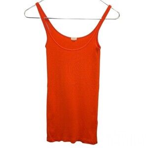 J Crew Orange Tank Top XXS